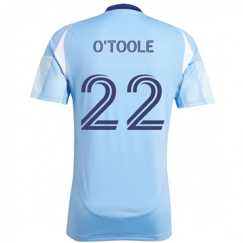 Danxen Homem Camisola Kevin O'toole #22 Azul Claro Principal 2025/26 Camisa Brasil