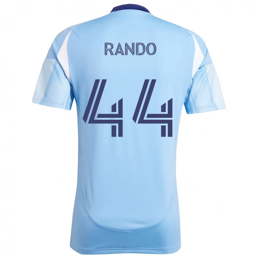 Danxen Homem Camisola Alex Rando #44 Azul Claro Principal 2025/26 Camisa Brasil