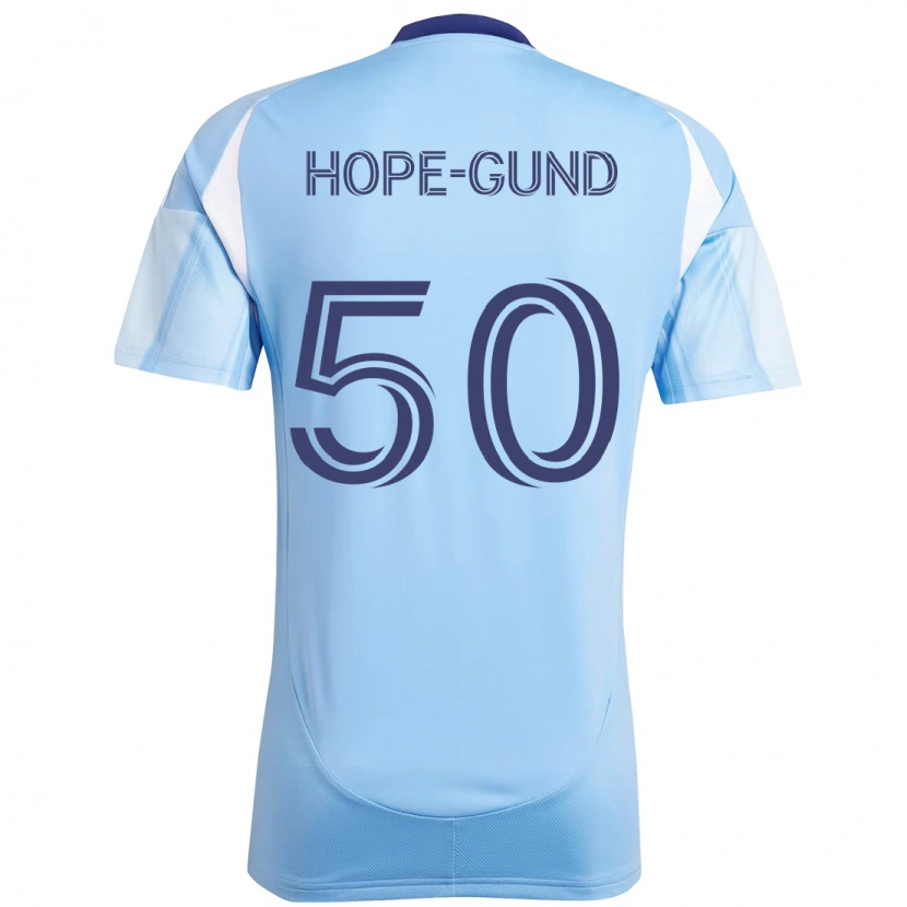 Danxen Homem Camisola Kofi Hope-Gund #50 Azul Claro Principal 2025/26 Camisa Brasil