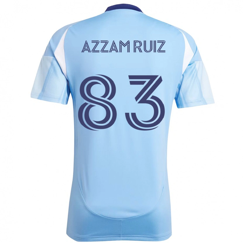 Danxen Homem Camisola Camil Azzam Ruiz #83 Azul Claro Principal 2025/26 Camisa Brasil