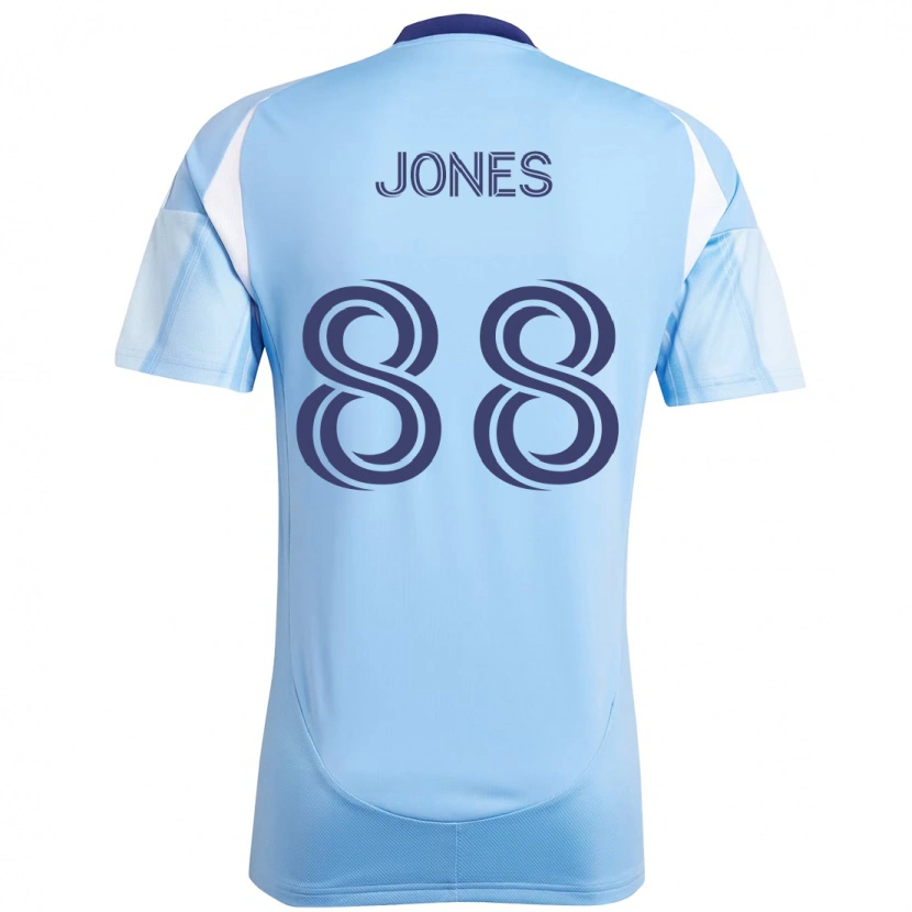 Danxen Homem Camisola Malachi Jones #88 Azul Claro Principal 2025/26 Camisa Brasil
