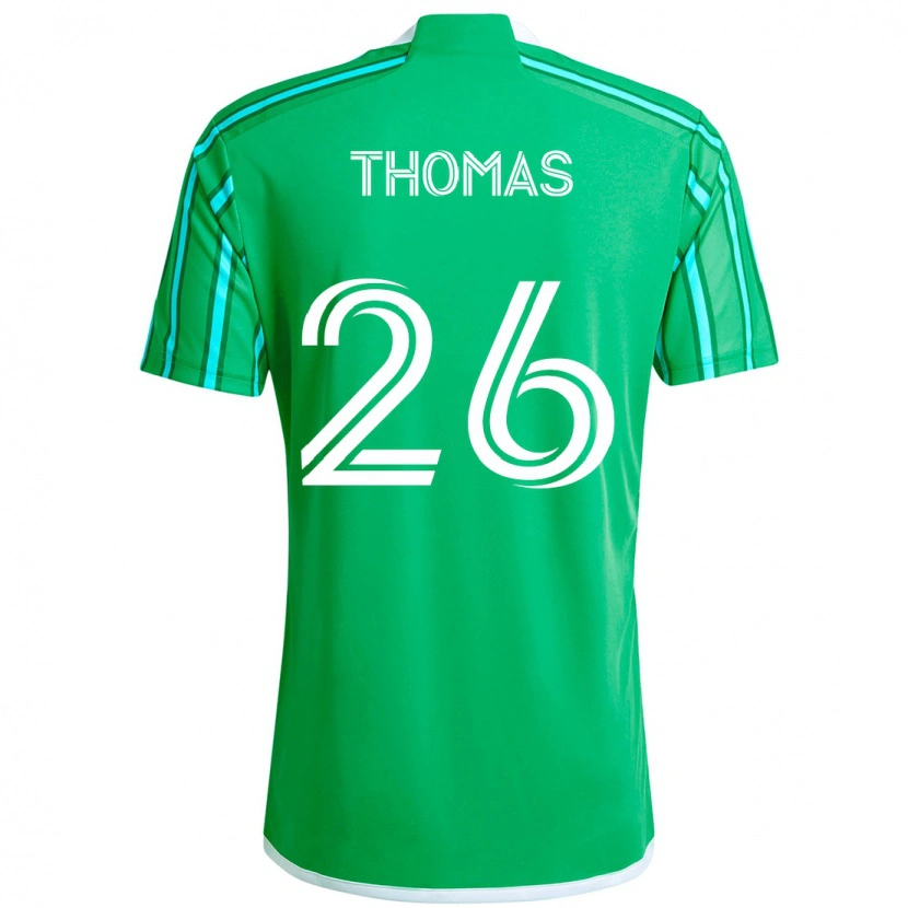 Danxen Homem Camisola Andrew Thomas #26 Verde Branco Principal 2025/26 Camisa Brasil
