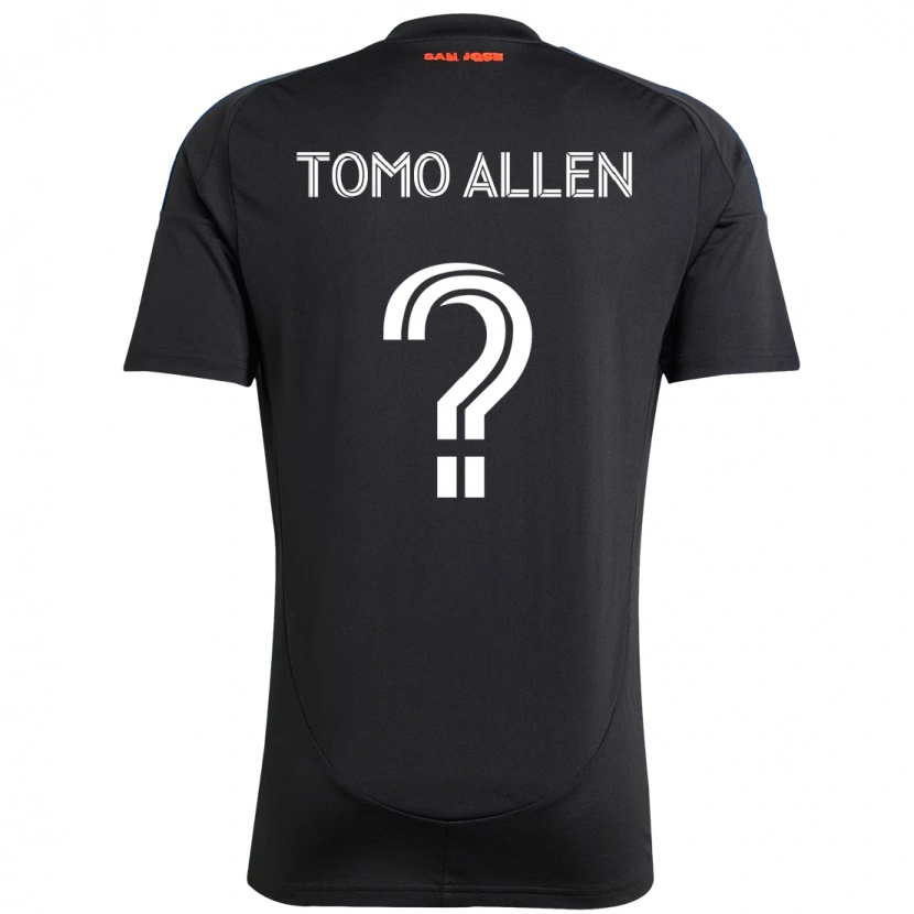 Danxen Homem Camisola Tomo Allen #0 Preto Azul Escuro Principal 2025/26 Camisa Brasil