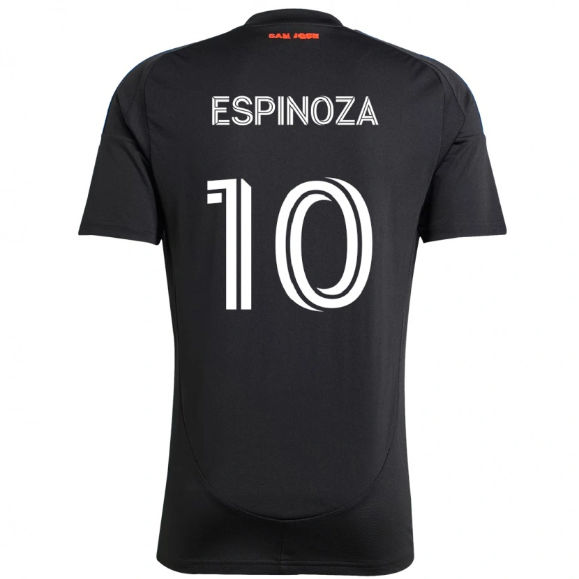Danxen Homem Camisola Cristian Espinoza #10 Preto Azul Escuro Principal 2025/26 Camisa Brasil