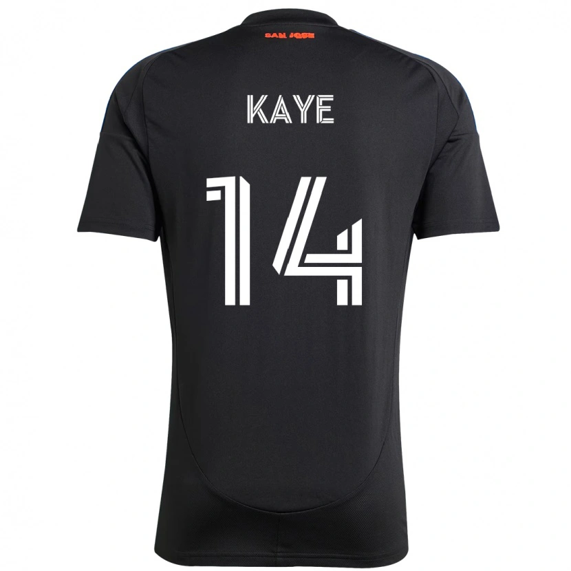 Danxen Homem Camisola Mark-Anthony Kaye #14 Preto Azul Escuro Principal 2025/26 Camisa Brasil
