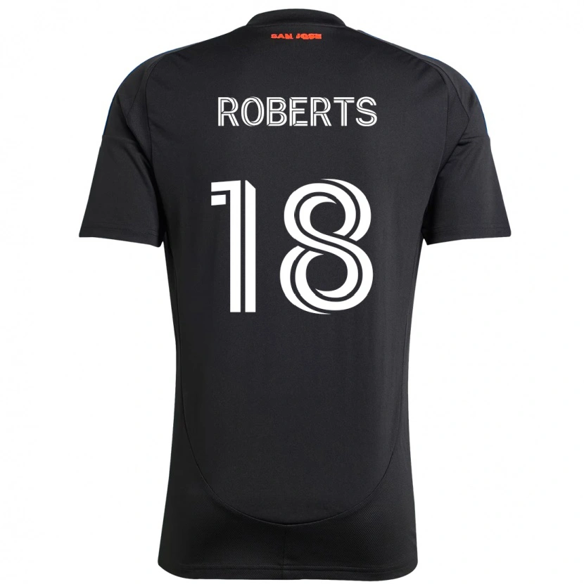 Danxen Homem Camisola Reid Roberts #18 Preto Azul Escuro Principal 2025/26 Camisa Brasil