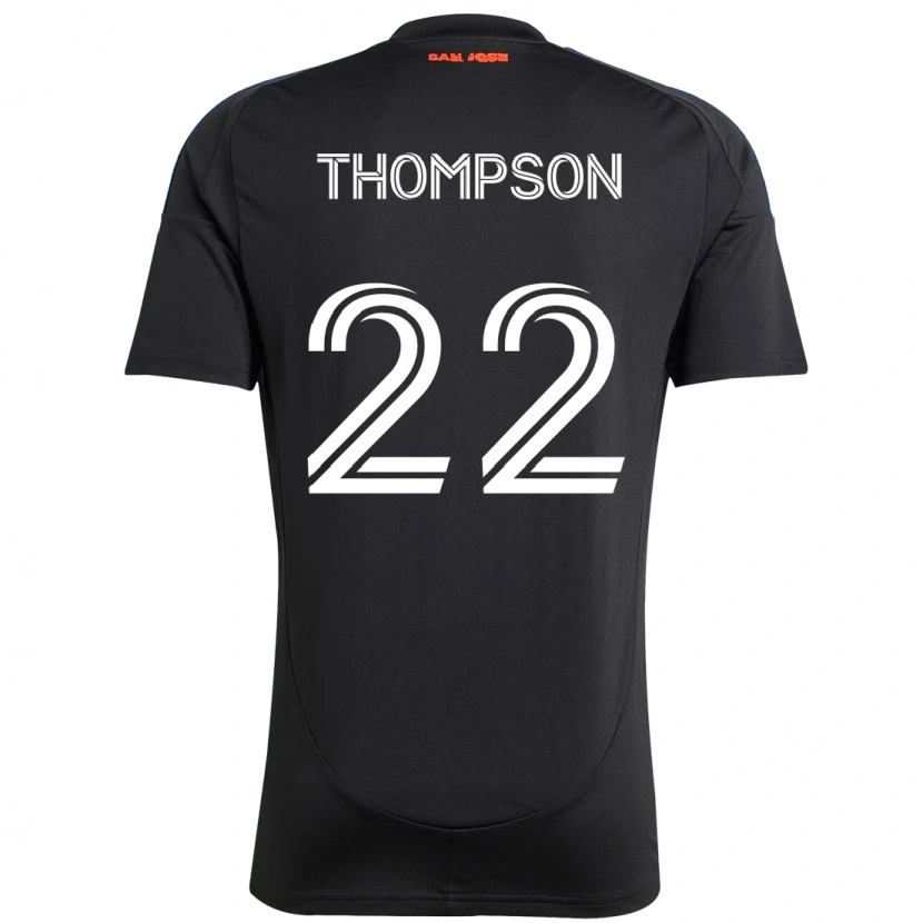 Danxen Homem Camisola Tommy Thompson #22 Preto Azul Escuro Principal 2025/26 Camisa Brasil
