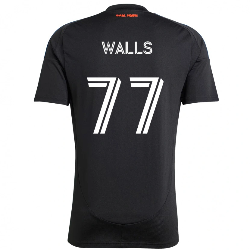 Danxen Homem Camisola Casey Walls #77 Preto Azul Escuro Principal 2025/26 Camisa Brasil