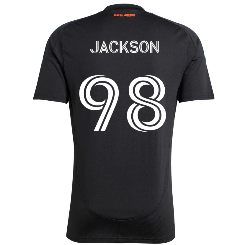 Danxen Homem Camisola Jacob Jackson #98 Preto Azul Escuro Principal 2025/26 Camisa Brasil