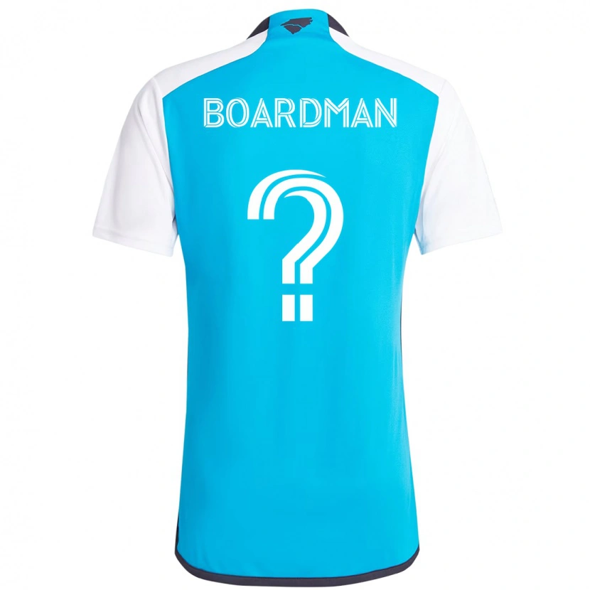 Danxen Homem Camisola Erik Pena-Boardman #0 Azul Celeste Branco Principal 2025/26 Camisa Brasil