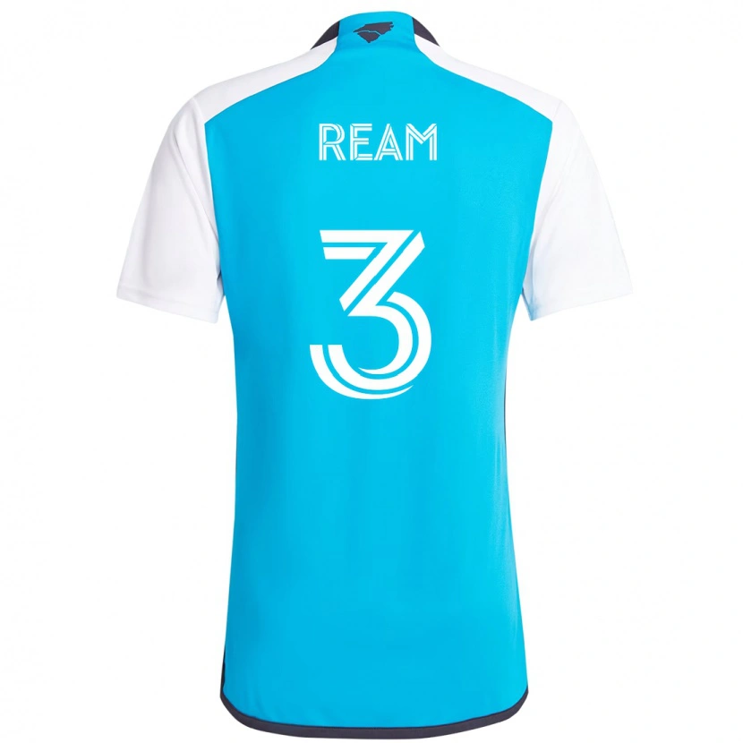 Danxen Homem Camisola Tim Ream #3 Azul Celeste Branco Principal 2025/26 Camisa Brasil