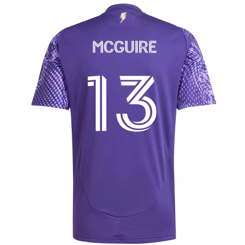 Danxen Homem Camisola Duncan Mcguire #13 Roxo Branco Principal 2025/26 Camisa Brasil