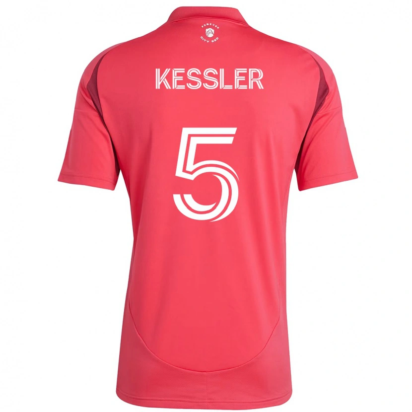 Danxen Homem Camisola Henry Kessler #5 Magenta Branco Principal 2025/26 Camisa Brasil
