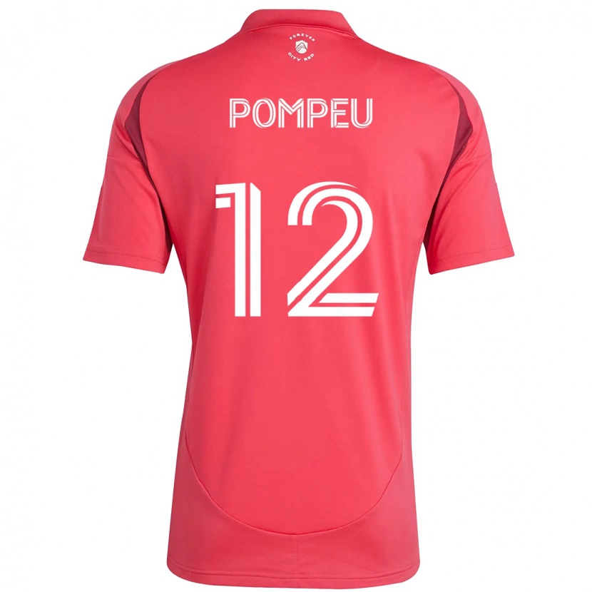 Danxen Homem Camisola Célio Pompeu #12 Magenta Branco Principal 2025/26 Camisa Brasil