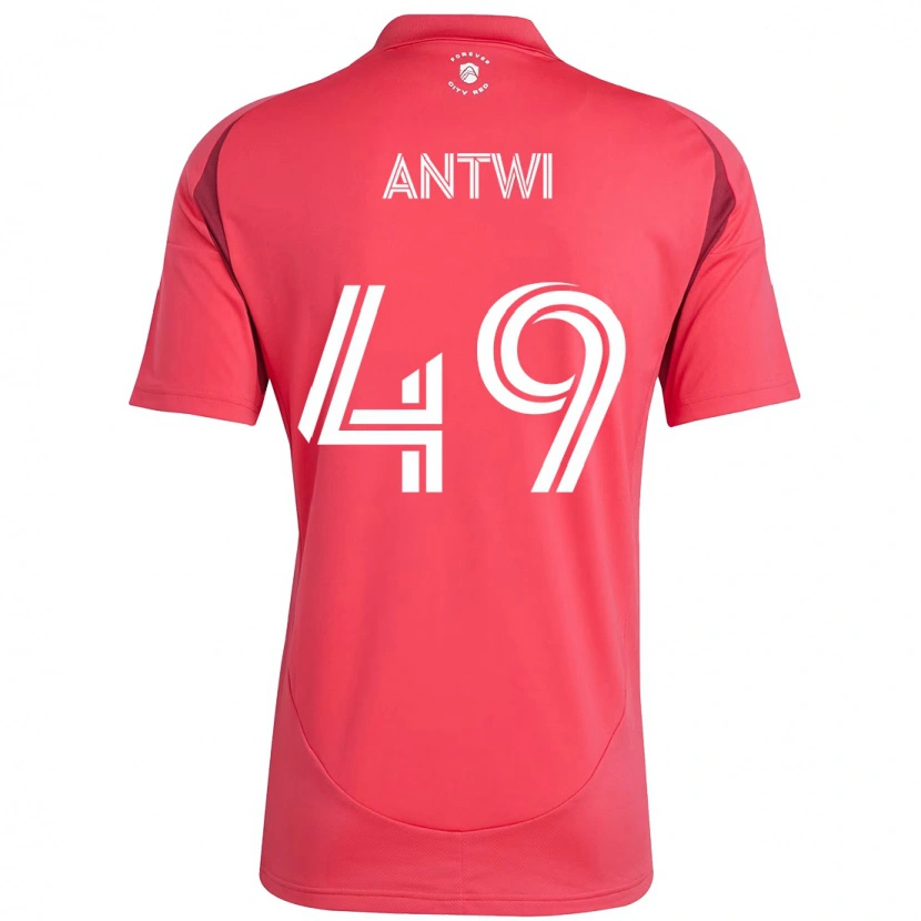Danxen Homem Camisola Seth Antwi #49 Magenta Branco Principal 2025/26 Camisa Brasil