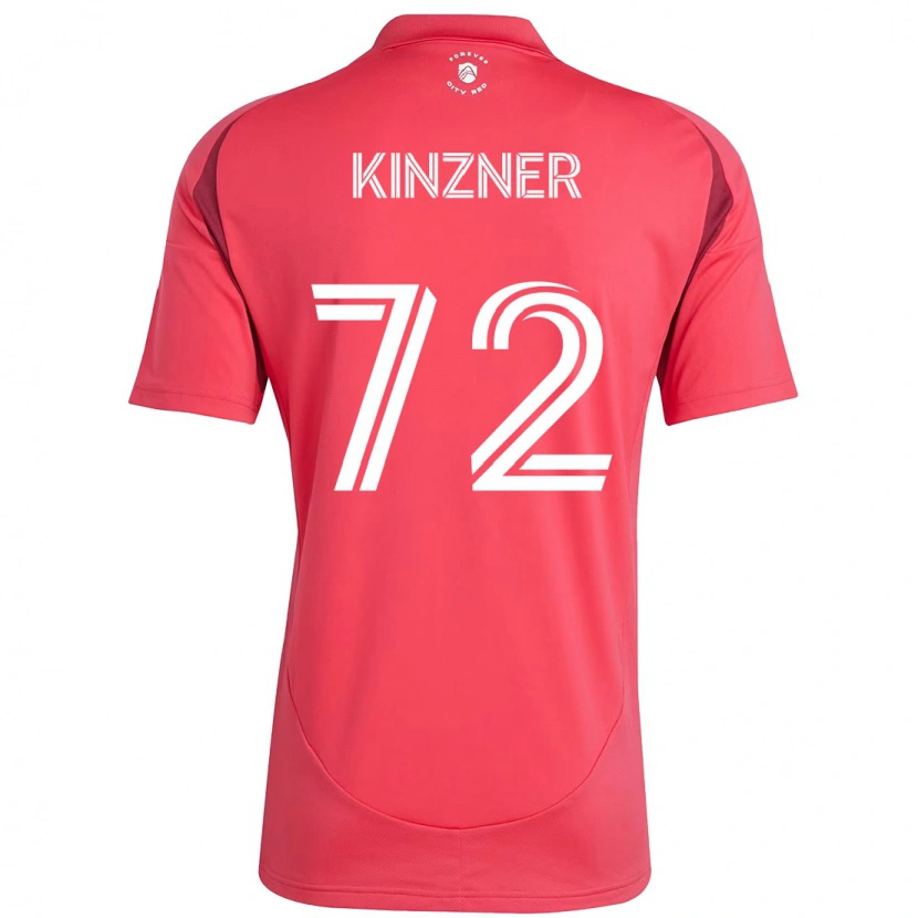 Danxen Homem Camisola Eric Kinzner #72 Magenta Branco Principal 2025/26 Camisa Brasil