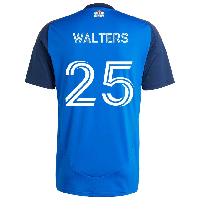 Danxen Homem Camisola Paul Walters #25 Azul Escuro Laranja Principal 2025/26 Camisa Brasil