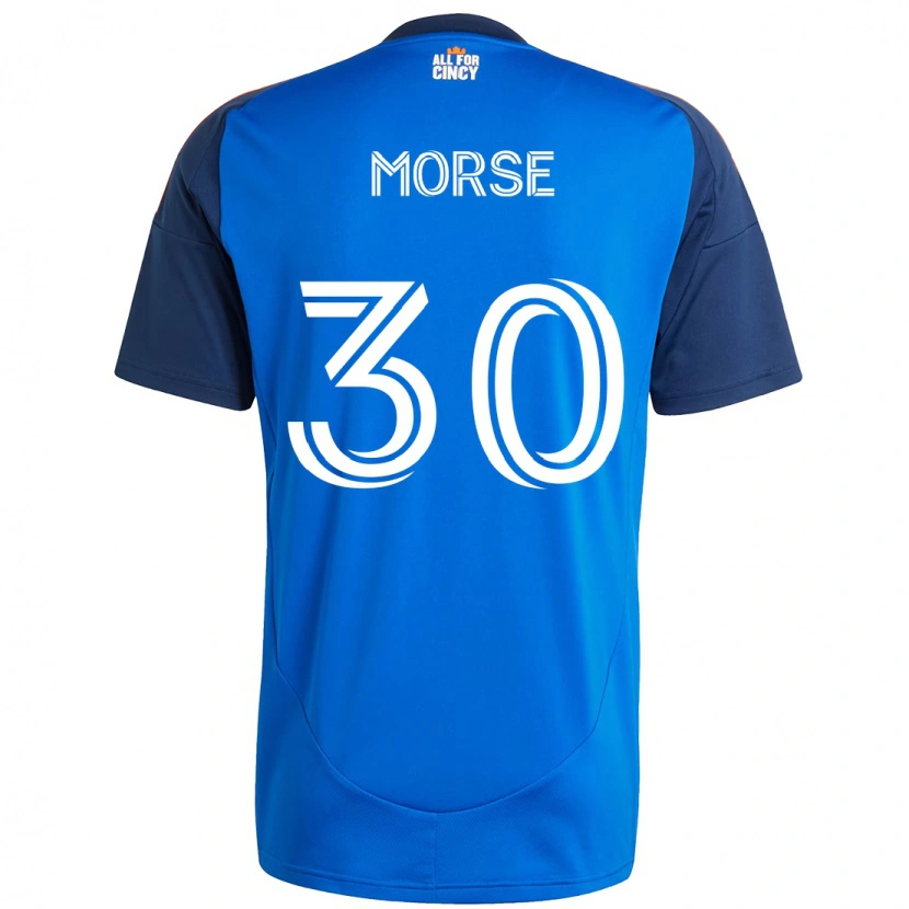 Danxen Homem Camisola Hunter Morse #30 Azul Escuro Laranja Principal 2025/26 Camisa Brasil