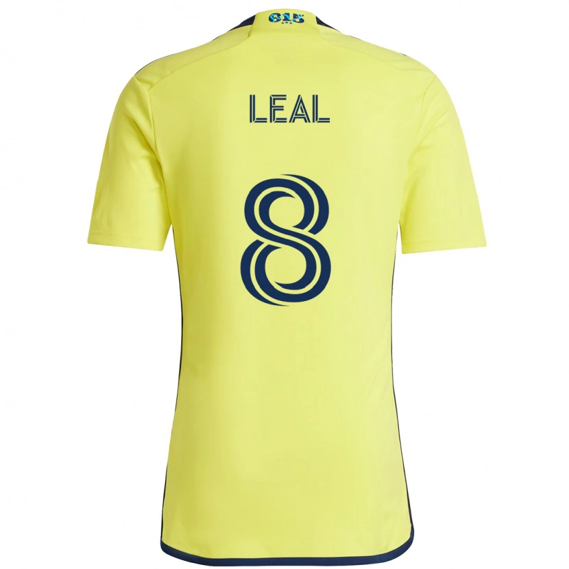 Danxen Homem Camisola Randall Leal #8 Amarelo Azul Marinho Principal 2025/26 Camisa Brasil