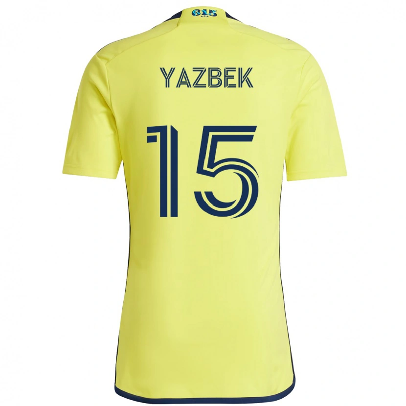 Danxen Homem Camisola Patrick Yazbek #15 Amarelo Azul Marinho Principal 2025/26 Camisa Brasil