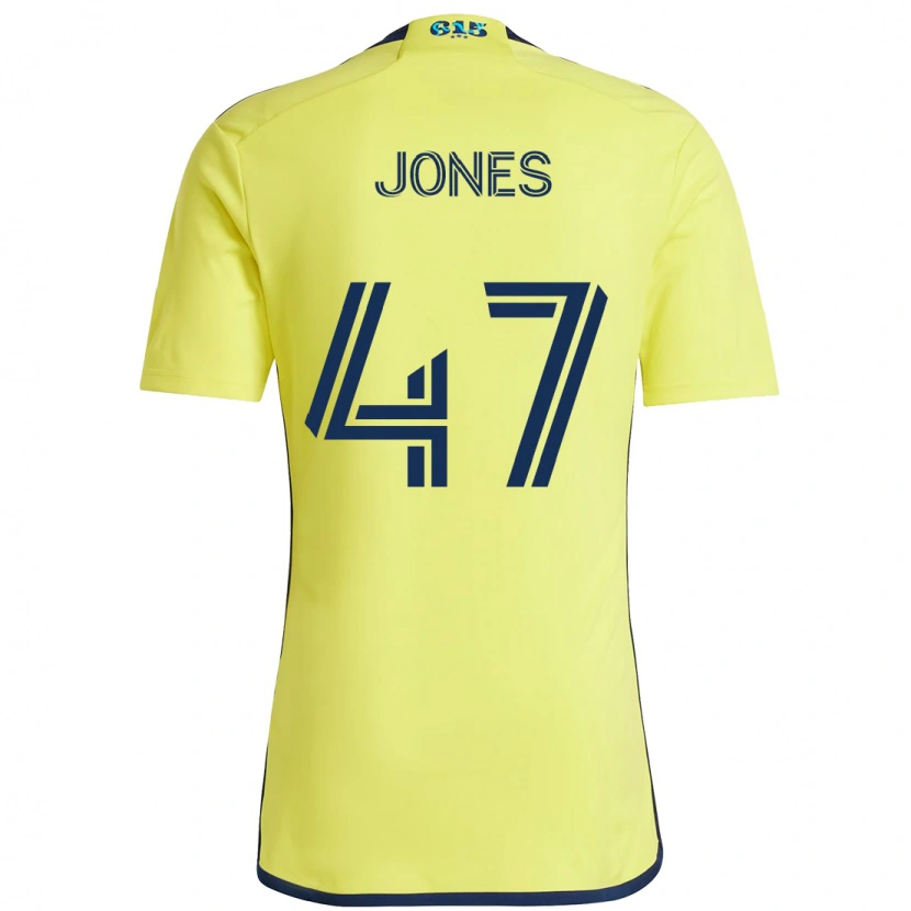 Danxen Homem Camisola Isaiah Jones #47 Amarelo Azul Marinho Principal 2025/26 Camisa Brasil