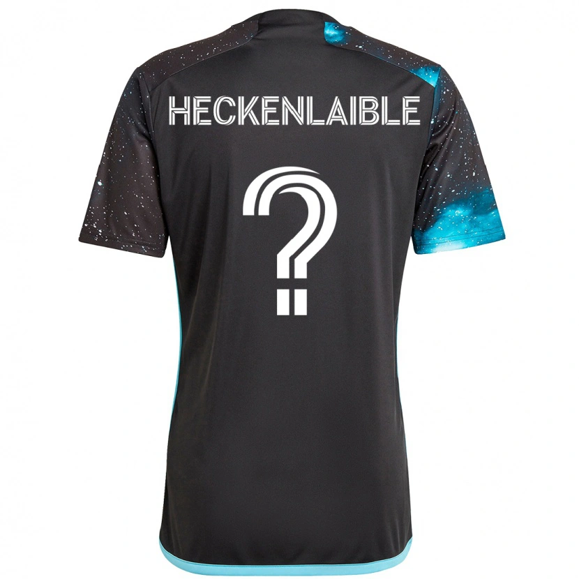Danxen Homem Camisola Andrew Heckenlaible #0 Preto Azul Principal 2025/26 Camisa Brasil