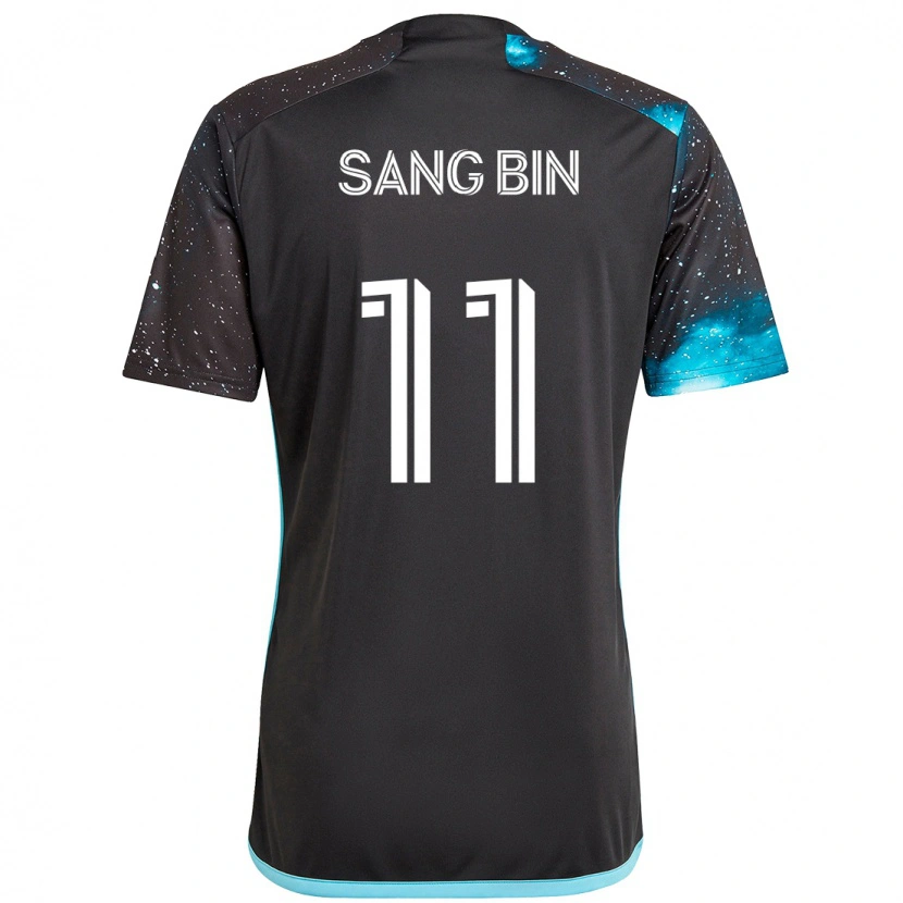 Danxen Homem Camisola Sang-Bin Jeong #11 Preto Azul Principal 2025/26 Camisa Brasil