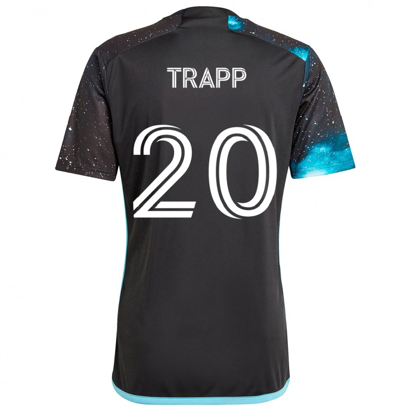 Danxen Homem Camisola Wil Trapp #20 Preto Azul Principal 2025/26 Camisa Brasil