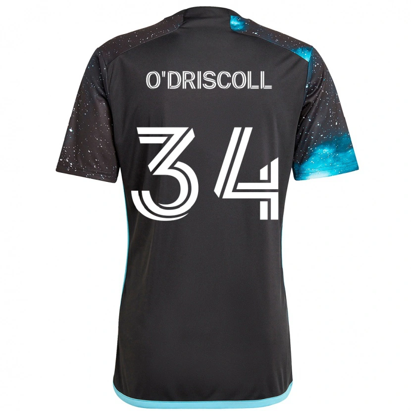 Danxen Homem Camisola Rory O'driscoll #34 Preto Azul Principal 2025/26 Camisa Brasil