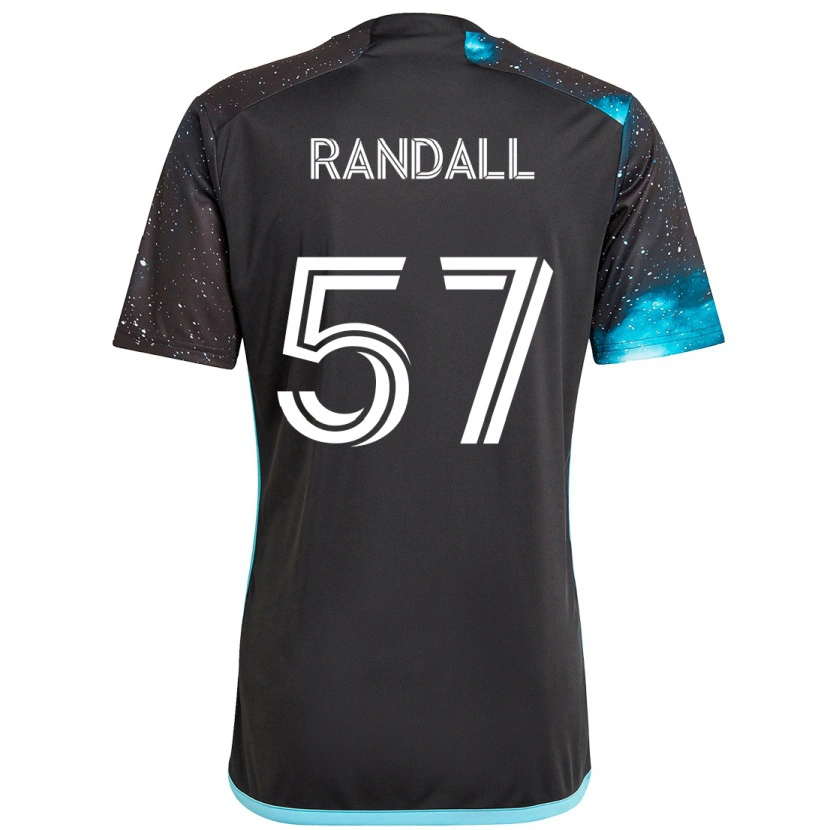 Danxen Homem Camisola Darius Randell #57 Preto Azul Principal 2025/26 Camisa Brasil