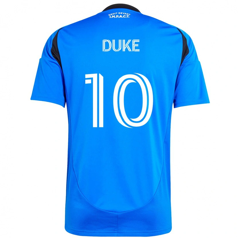 Danxen Homem Camisola Bryce Duke #10 Azul Escuro Preto Principal 2025/26 Camisa Brasil