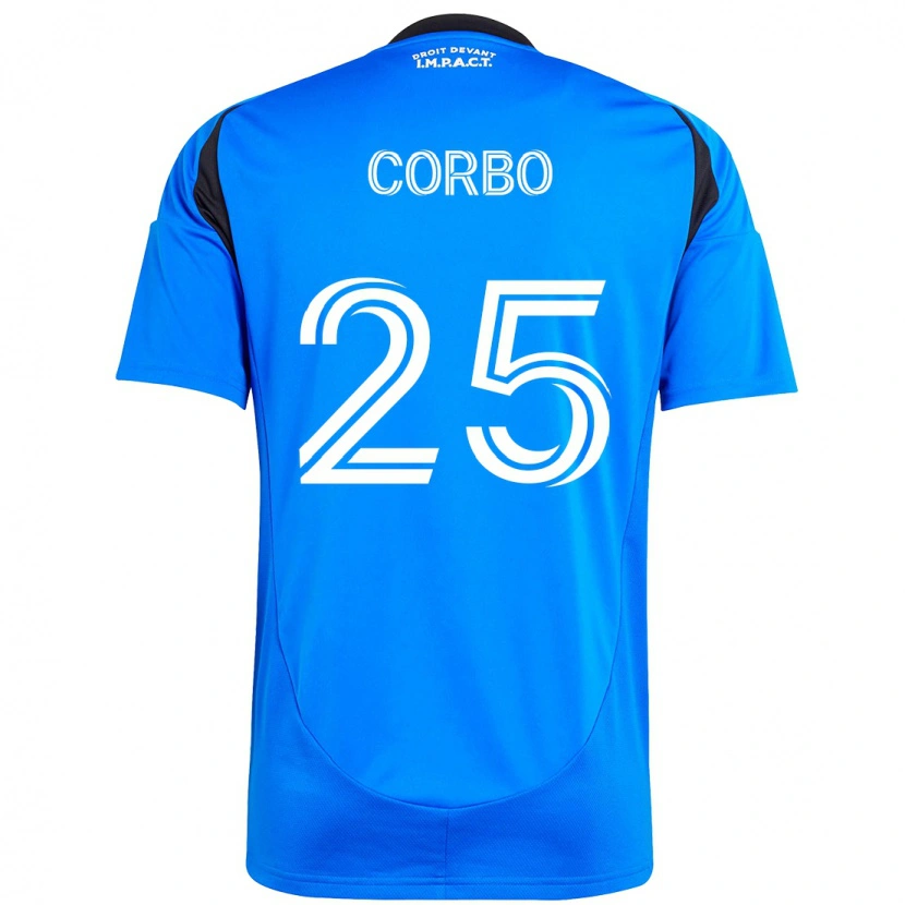 Danxen Homem Camisola Gabriele Corbo #25 Azul Escuro Preto Principal 2025/26 Camisa Brasil