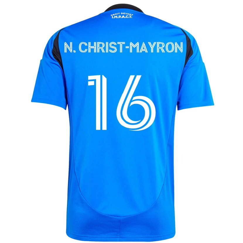 Danxen Homem Camisola Brou Aya N'ta Christ-Mayron #16 Azul Escuro Preto Principal 2025/26 Camisa Brasil