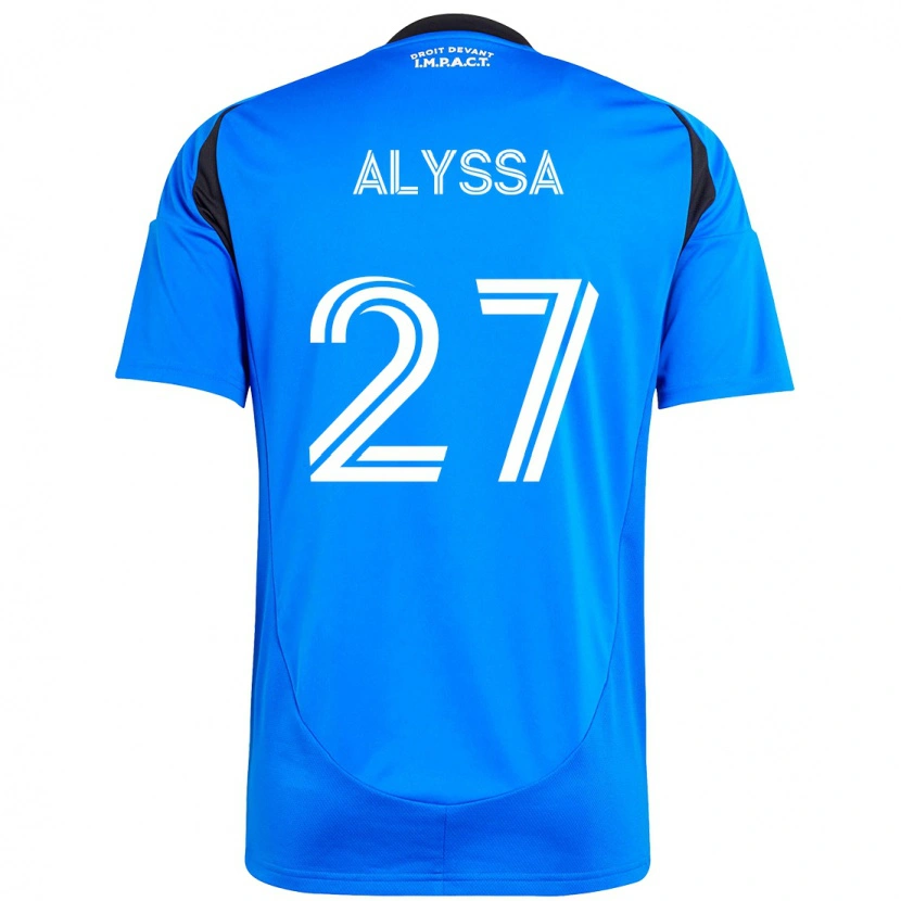 Danxen Homem Camisola Garreaud Alyssa #27 Azul Escuro Preto Principal 2025/26 Camisa Brasil