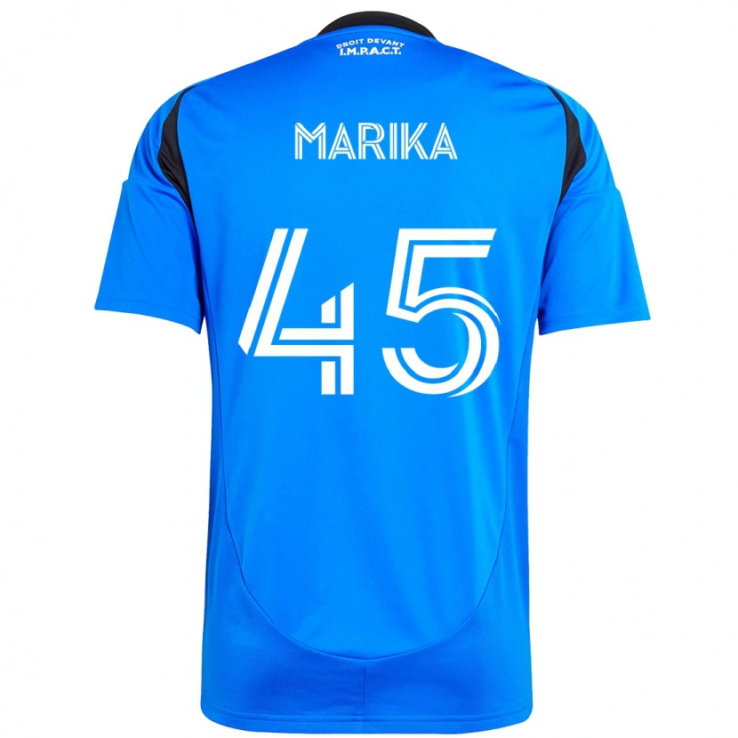 Danxen Homem Camisola Cregheur Marika #45 Azul Escuro Preto Principal 2025/26 Camisa Brasil