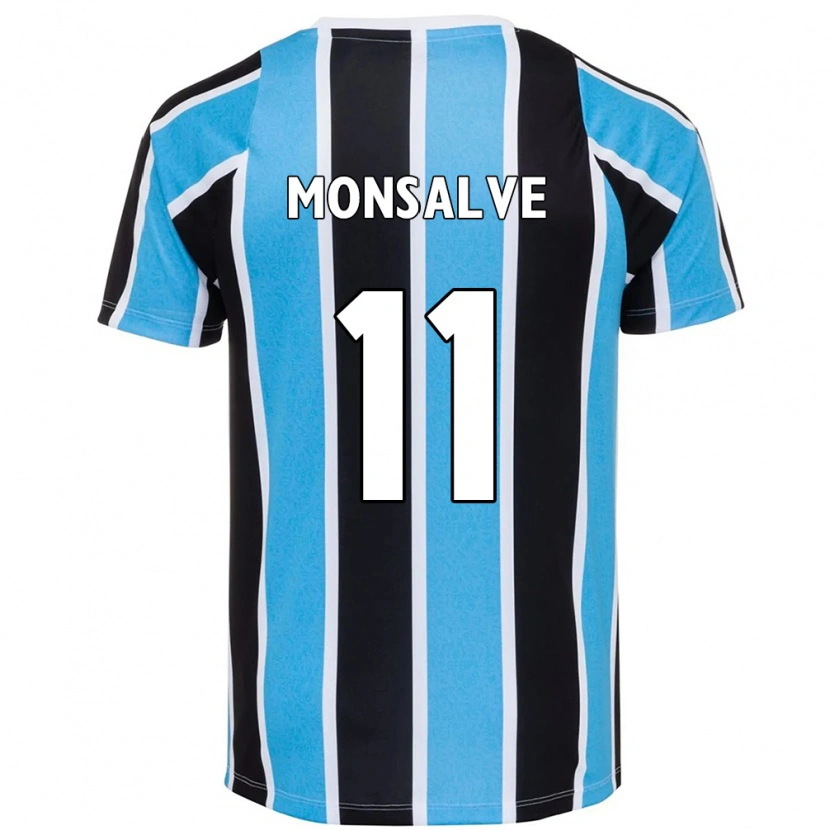Danxen Homem Camisola Miguel Monsalve #11 Azul Preto Branco Principal 2025/26 Camisa Brasil