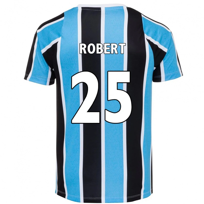 Danxen Homem Camisola Jhonata Robert #25 Azul Preto Branco Principal 2025/26 Camisa Brasil
