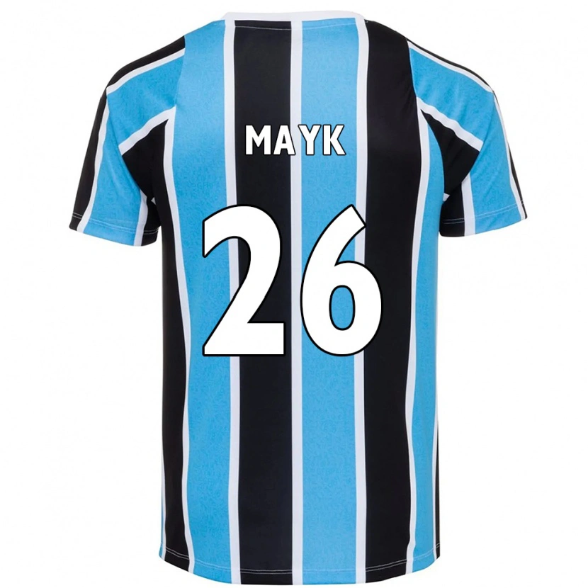 Danxen Homem Camisola Mayk #26 Azul Preto Branco Principal 2025/26 Camisa Brasil