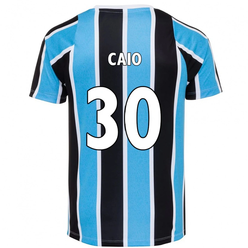 Danxen Homem Camisola Rodrigo Caio #30 Azul Preto Branco Principal 2025/26 Camisa Brasil