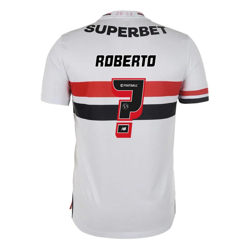 Danxen Homem Camisola Roberto Teixeira #0 Vermelho Preto Branco Principal 2025/26 Camisa Brasil