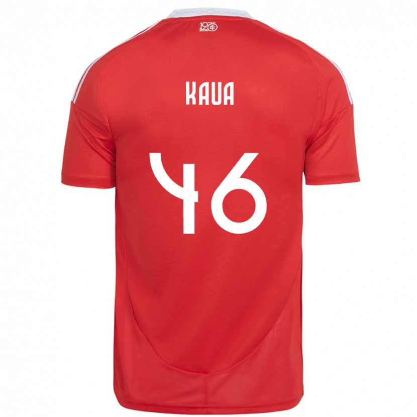 Danxen Homem Camisola Pedro Kauã #46 Vermelho Branco Principal 2025/26 Camisa Brasil