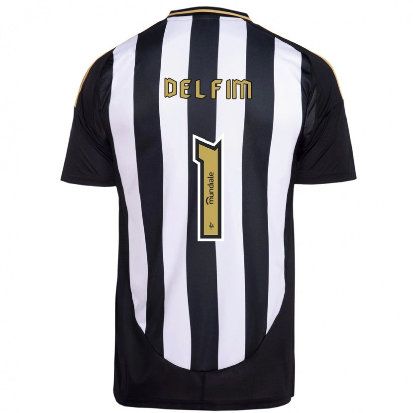 Danxen Homem Camisola Gabriel Delfim #1 Branco Preto Principal 2025/26 Camisa Brasil