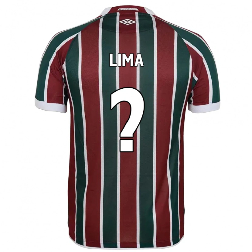 Danxen Homem Camisola Daniel Lima #0 Verde Bordô Branco Principal 2025/26 Camisa Brasil