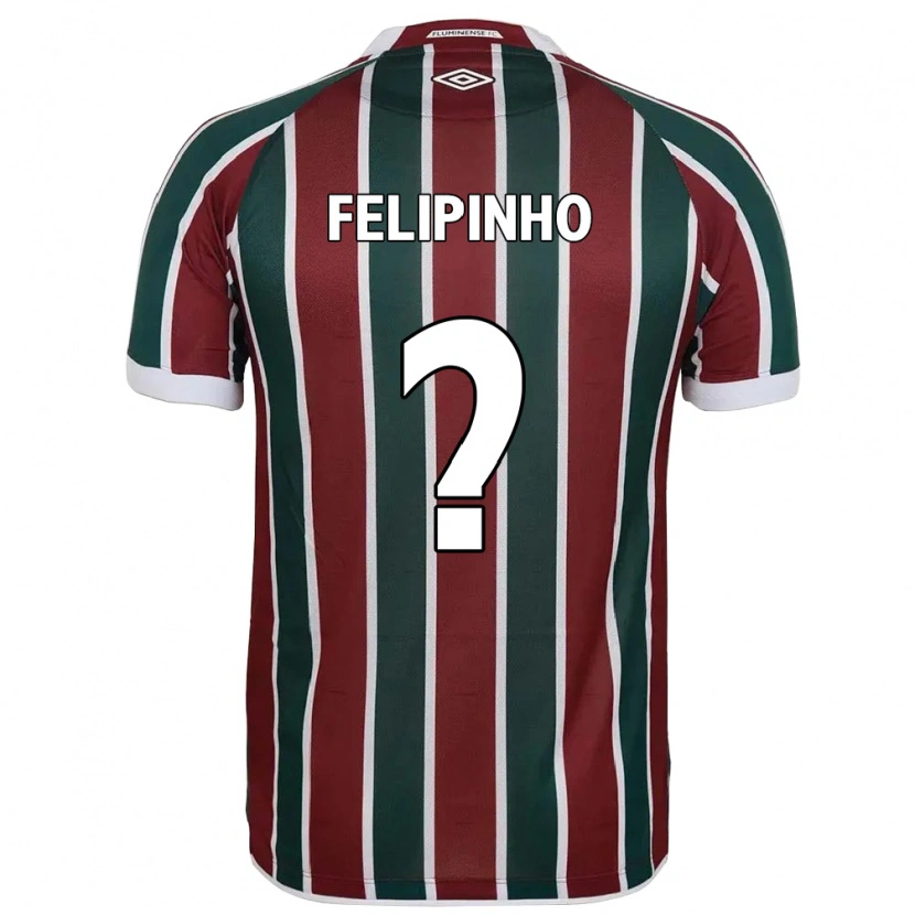 Danxen Homem Camisola Felipinho #0 Verde Bordô Branco Principal 2025/26 Camisa Brasil