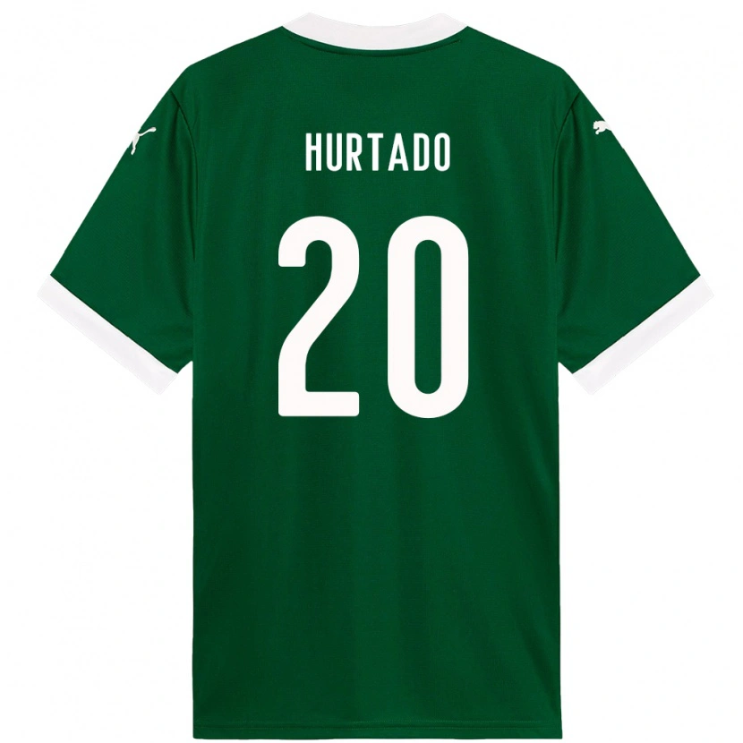 Danxen Homem Camisola Flavio Hurtado #20 Verde Branco Principal 2025/26 Camisa Brasil