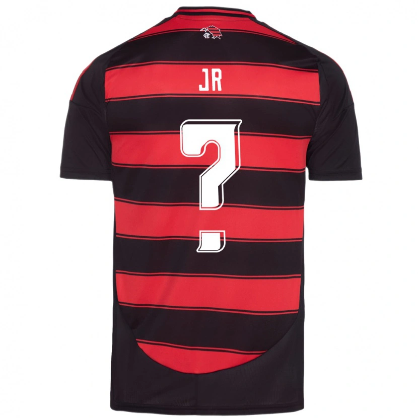 Danxen Homem Camisola Wanderson Jr #0 Vermelho Preto Principal 2025/26 Camisa Brasil