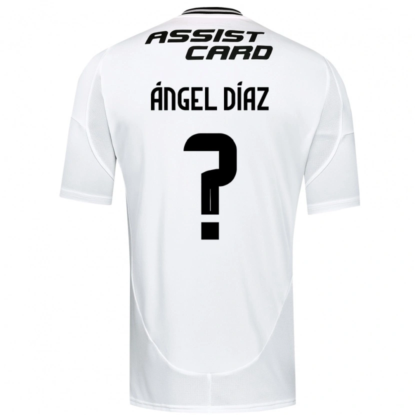 Danxen Homem Camisola Ángel Díaz #0 Preto Branco Amarelo Principal 2025/26 Camisa Brasil