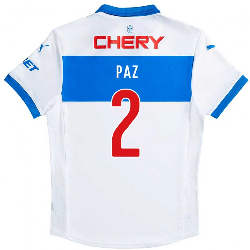 Danxen Homem Camisola Nehuen Paz #2 Preto Azul Principal 2025/26 Camisa Brasil