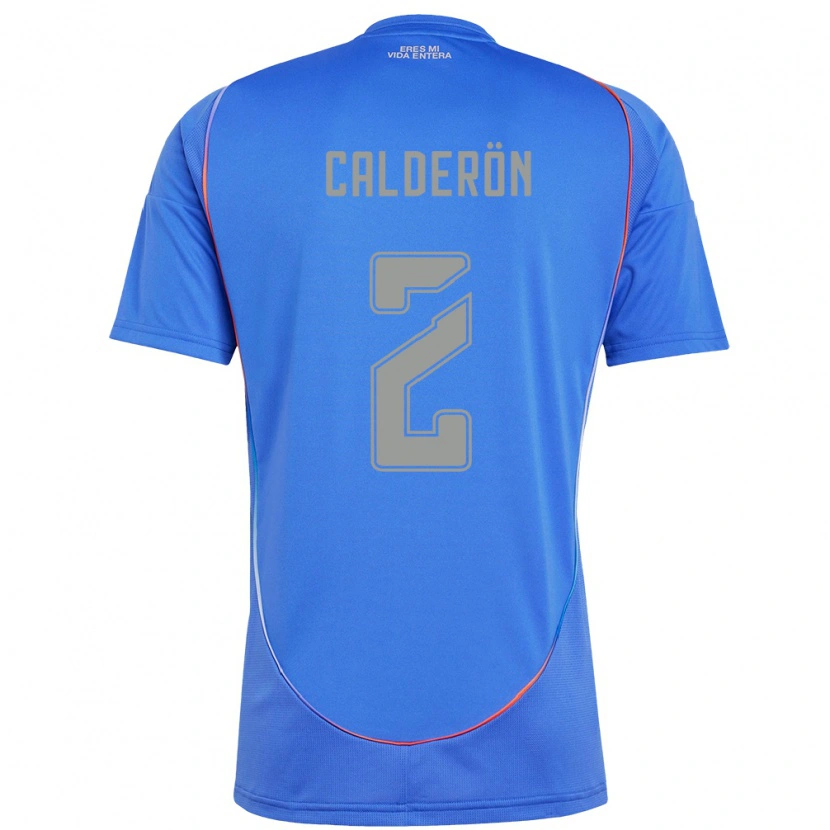 Danxen Homem Camisola Franco Calderón #2 Azul Celeste Principal 2025/26 Camisa Brasil