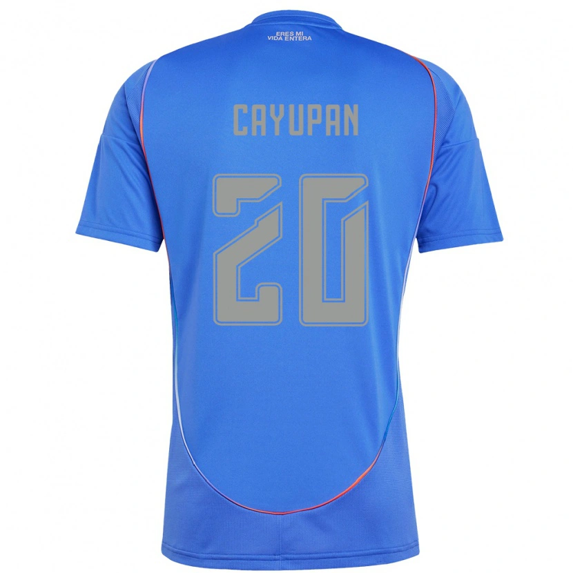 Danxen Homem Camisola Natalia Cayupán #20 Azul Celeste Principal 2025/26 Camisa Brasil